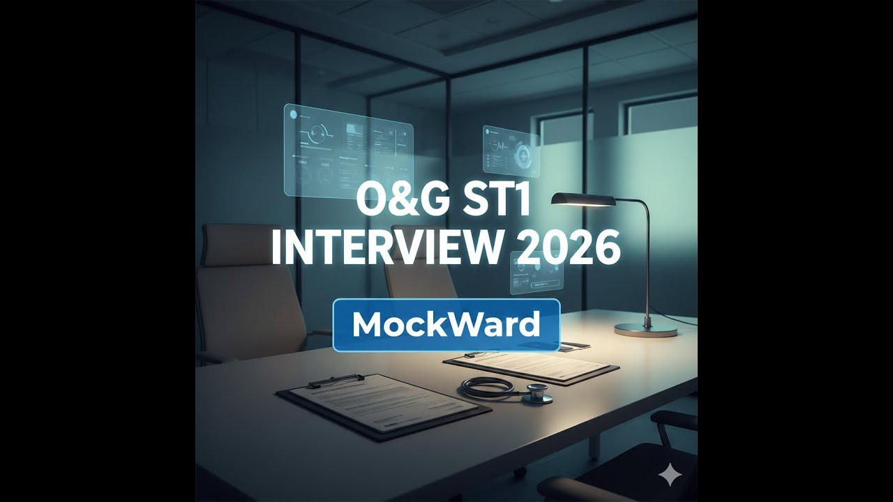 O&G ST1 Interview 2026 | Real UK Mock Stations, Answers & Scoring | MockWard