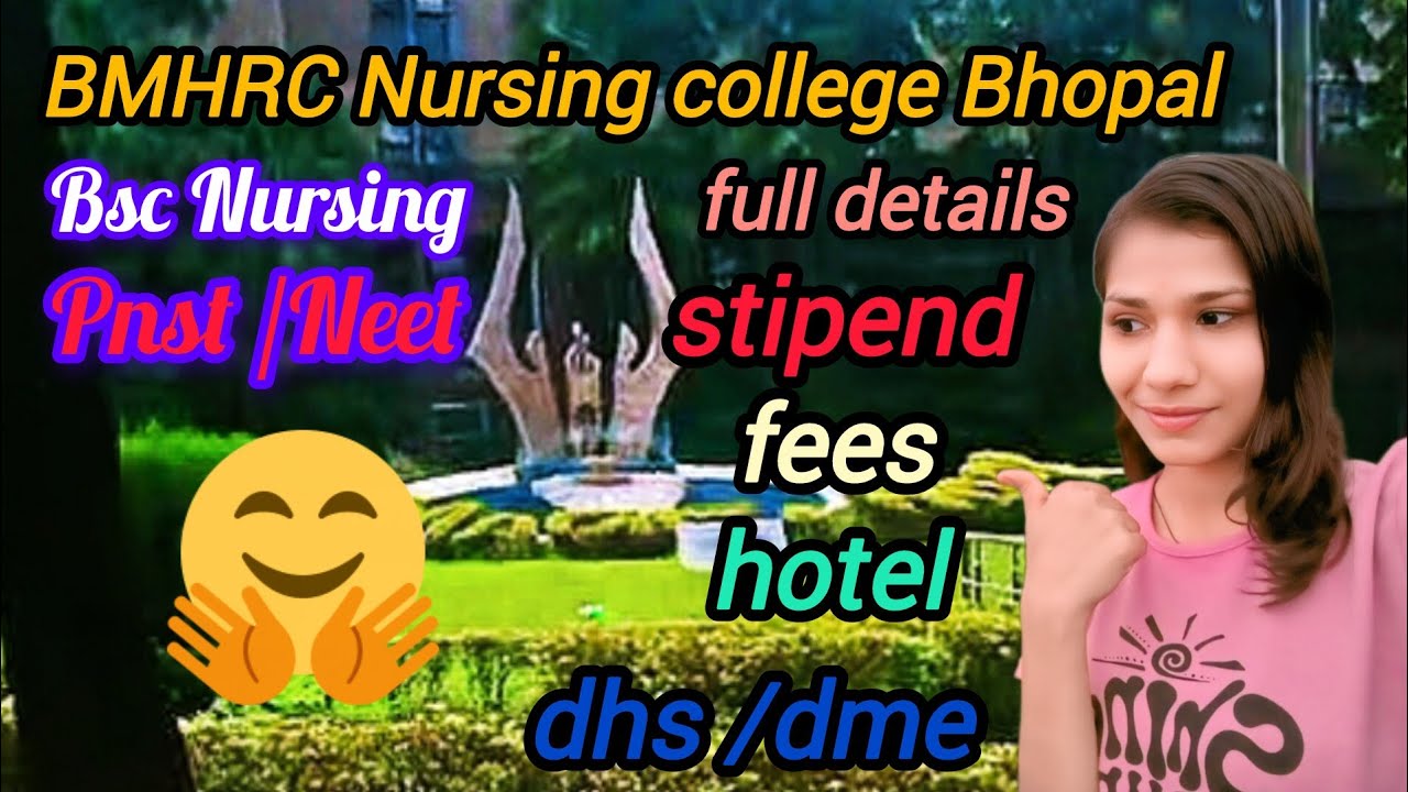 BMHRC Nursing college Bhopal full details new video mp pnst 2025... # nursing college.