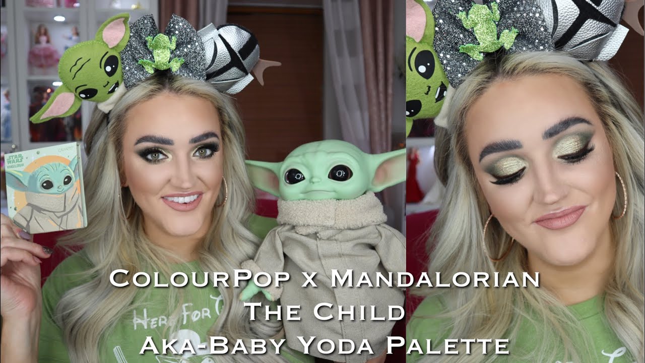 ColourPop X Mandalorian | Baby Yoda Palette