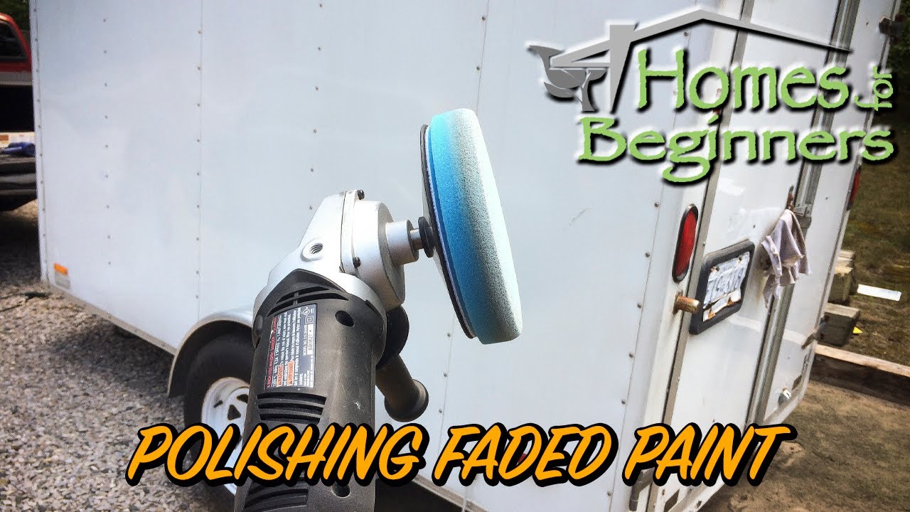 How to Polish Faded Paint on a Trailer