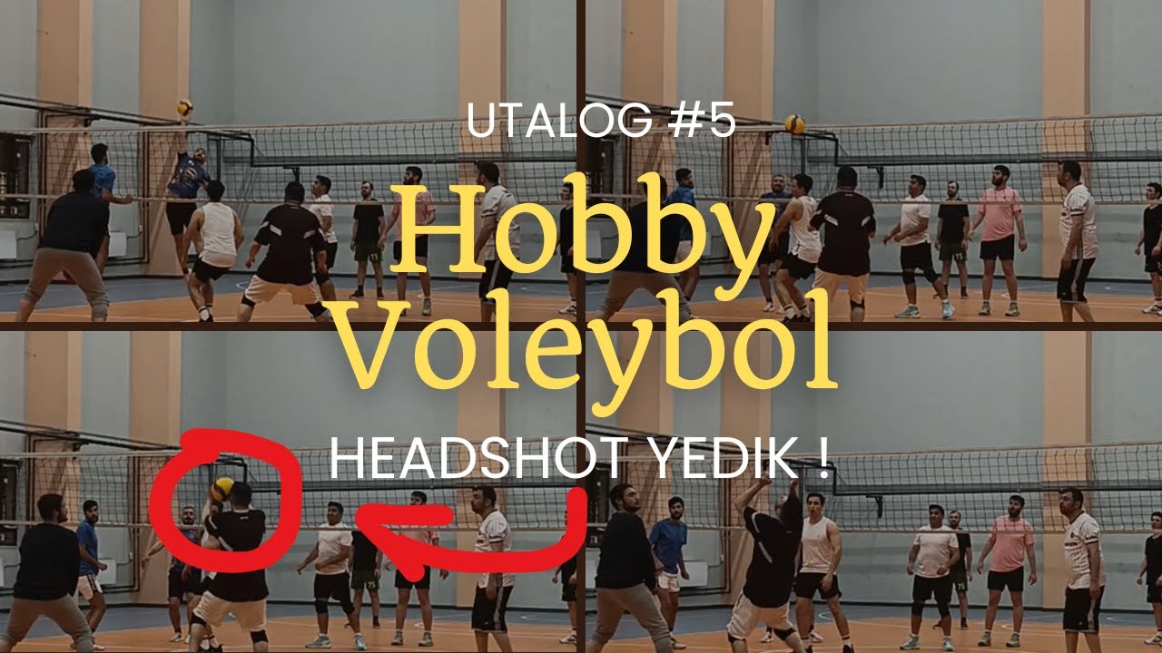 Headshot Yedik- Sert Ma&ccedil; - Trash Talk | Hobby Voleybol 🏐 | utaLOG #5
