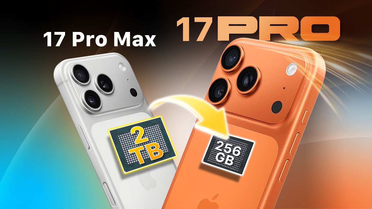 Мы попытались создать уникальный iPhone 17 Pro с 2 ТБ памяти — работает ли он?