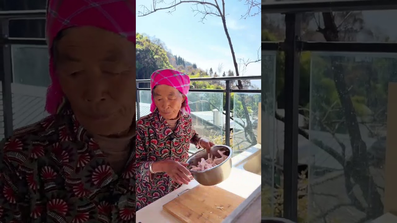 70-Year-Old Grandma's Chicken Foot Challenge | Real Life Win