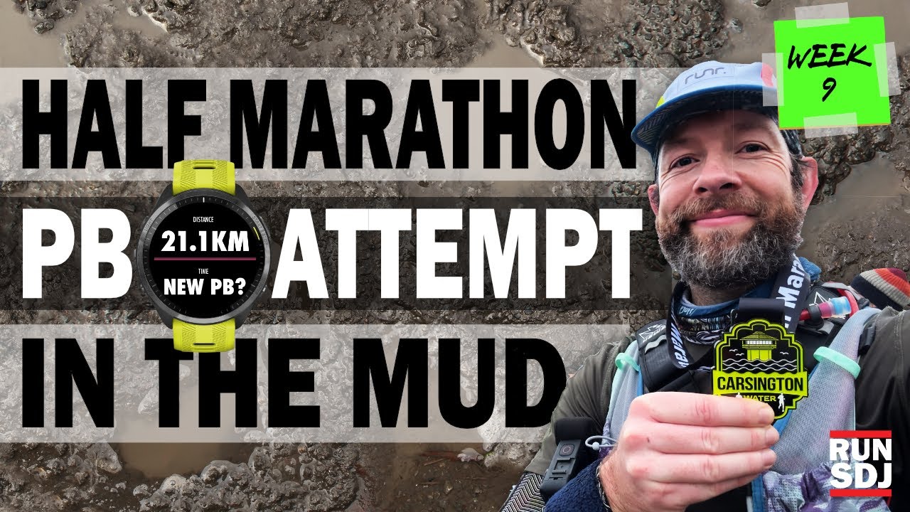 This Half Marathon PB attempt was a SILLY IDEA..... or was it?? RunThrough - Carsington Water