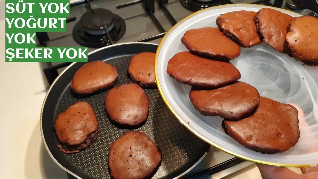 ❗SÜT YOK, YOĞURT YOK, ŞEKER YOK ❗15 Dakikada  14 adet pankek sofrada