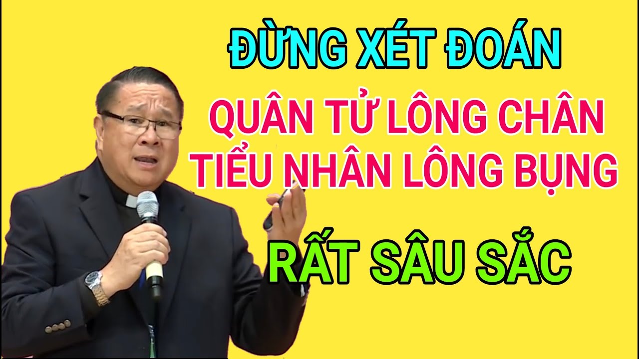 ĐỪNG ĐÁNH GIÁ NGƯỜI KHÁC QUA HÌNH THỨC BÊN NGOÀI | CHA NGUYỄN KHẮC HY GIẢI ĐÁP THẮC MẮC