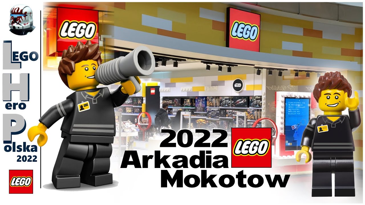 LEGO STORE Warszawa Arkadia & Mokotów Styczeń 2022 VLOG | LHP
