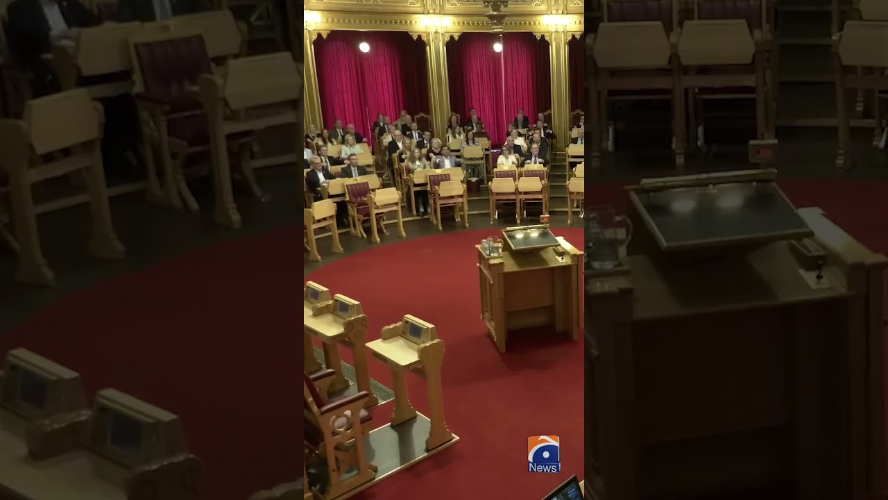 Norway MP's Join Viral World Cup 'Viking Row' Trend | Geo News English