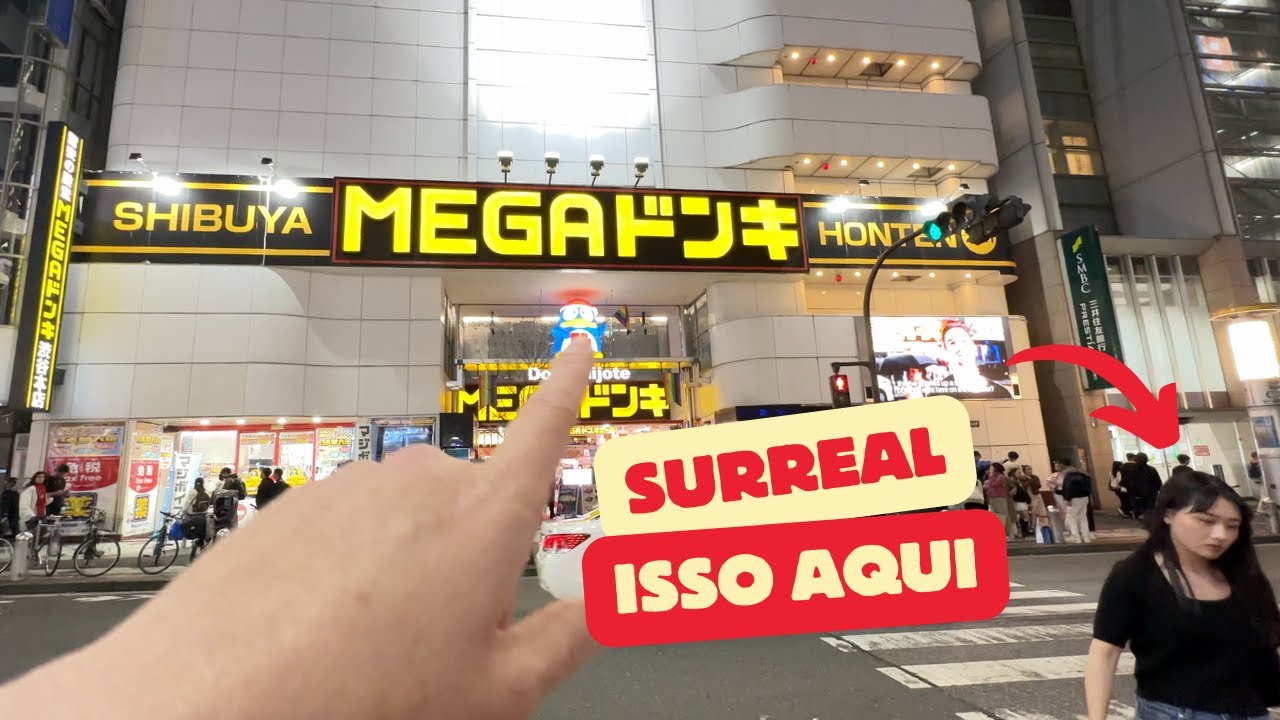 FAZENDO COMPRAS NA MAIOR LOJA DE SOUVENIRS DO JAPÃO 😲🇯🇵 MEGA DON QUIJOTE EM SHIBUYA #viagemjapão