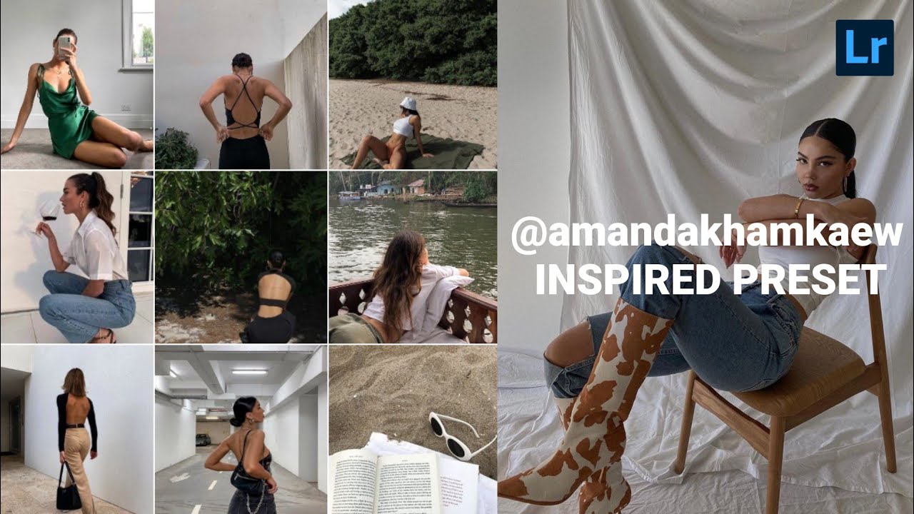 @amandakhamkaew inspired preset | Instagram feed | lightroom presets