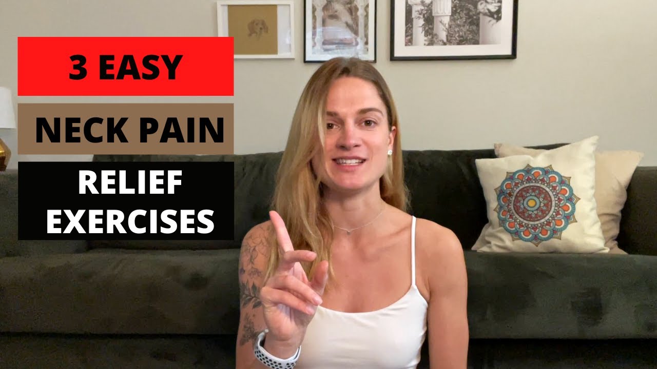 Neck and shoulder stretching exercises - by physical therapist