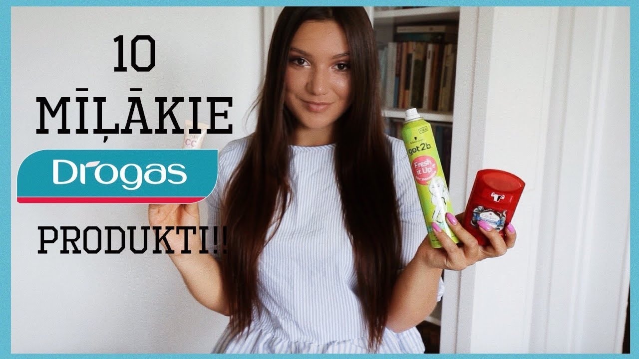 Katrīnas top 10 produkti no Drogas!