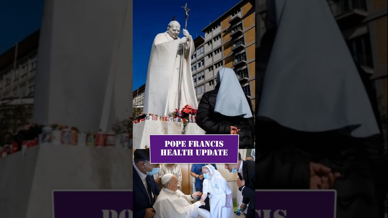 Pope Francis' clinical condition stable : Health  update 