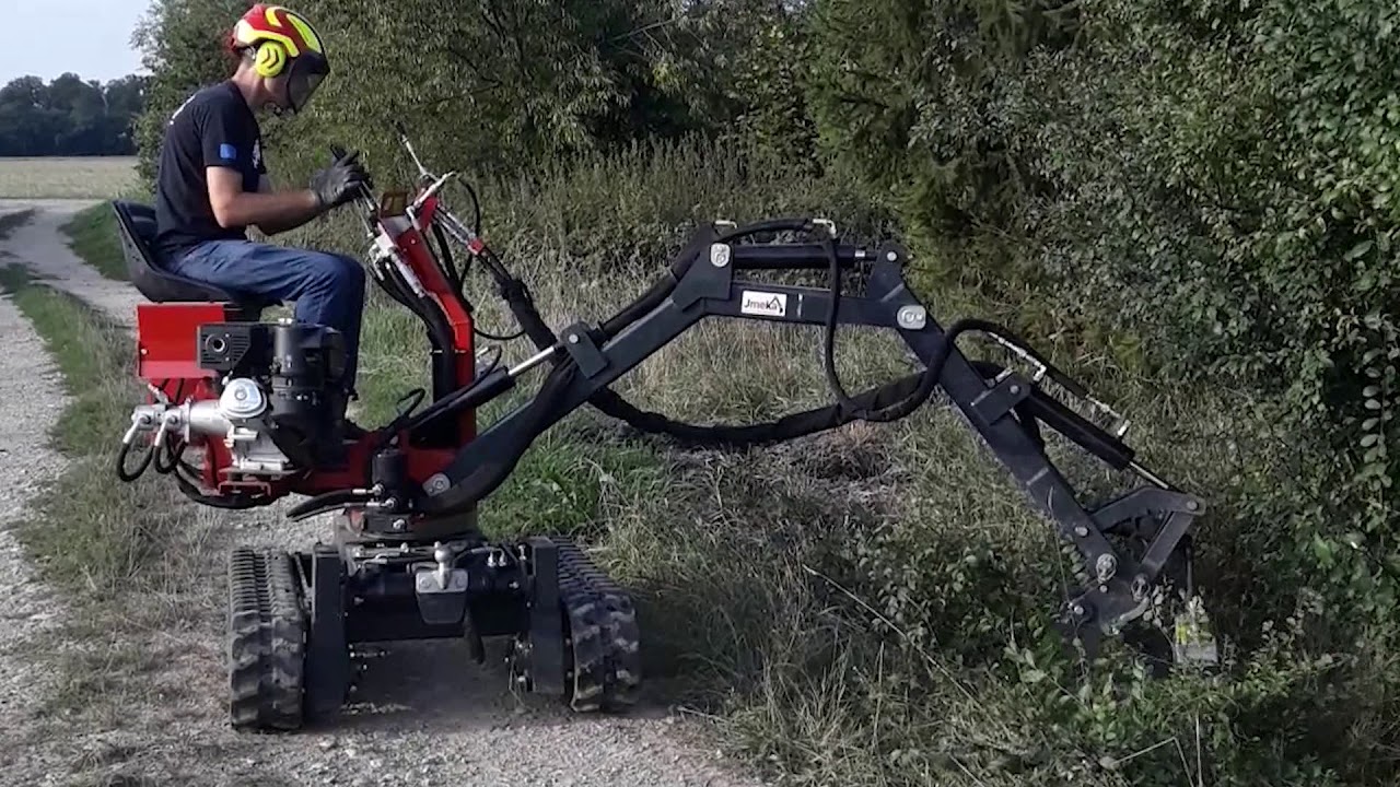 JMEKA - Freischneider Für Minibagger JMEKA - Video 2