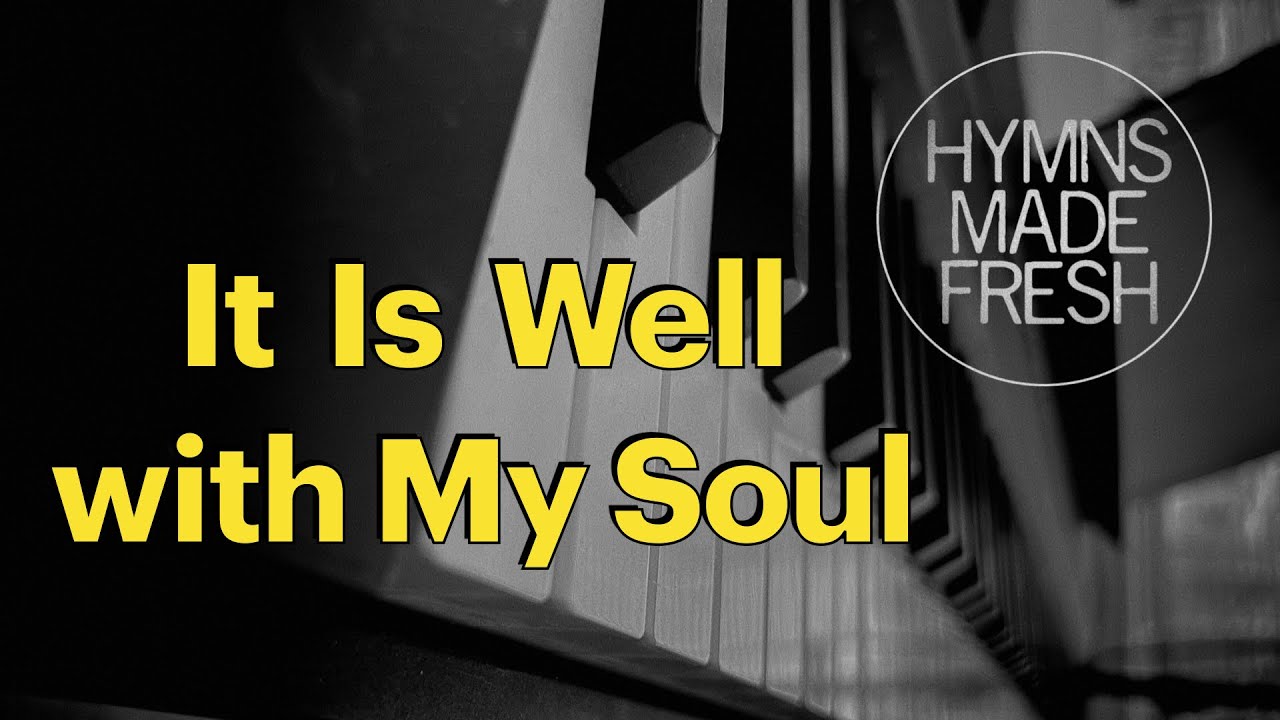 It Is Well - KARAOKE - Piano medium key