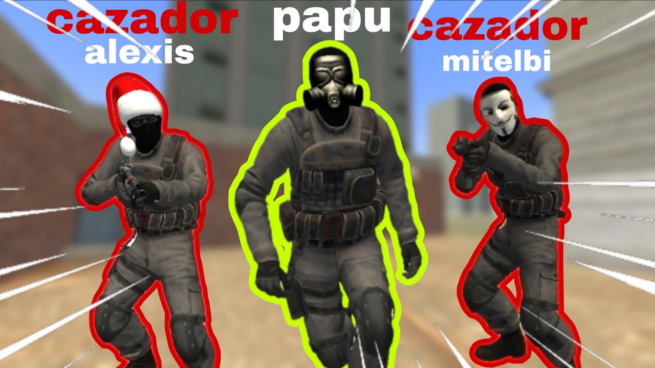 Dos cazadores me persiguen en Los Angeles Crimes Online 
