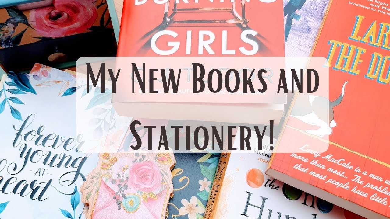 My New Books and Stationery!