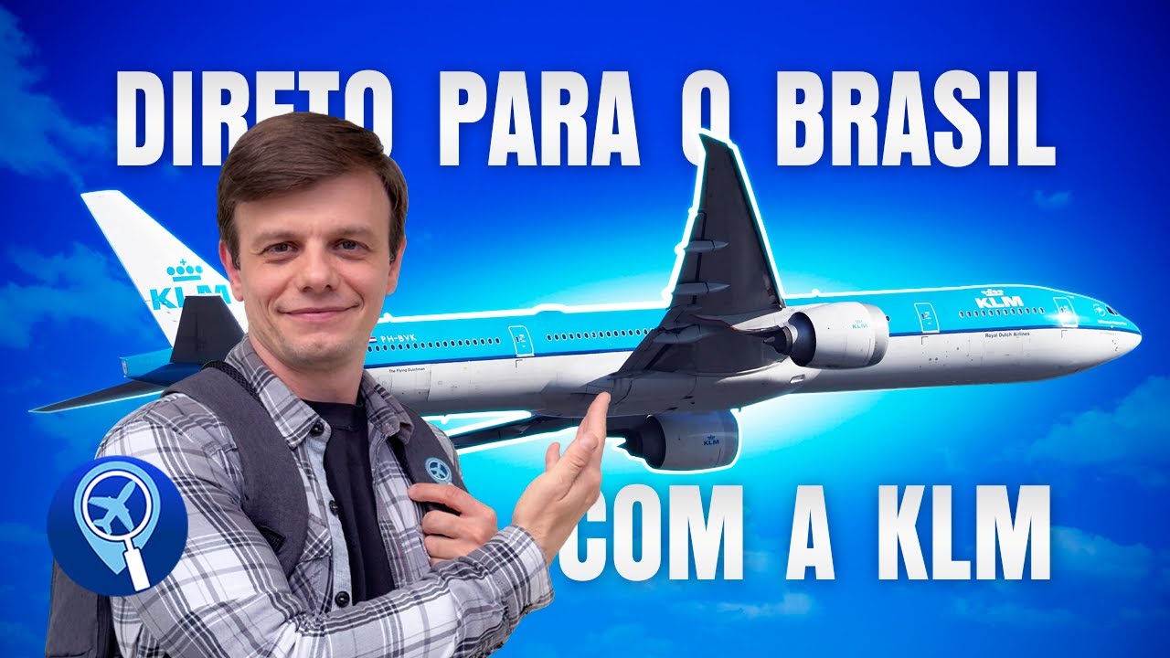 Como &eacute; voar com a KLM direto da Holanda para o Brasil na classe econ&ocirc;mica do Boeing 777-300