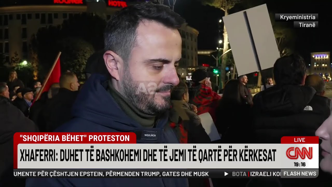 Protesta e 'Shqipëria Bëhet', flet Besart Xhaferri: Platformë e përbashkët opozitare për dy reformat