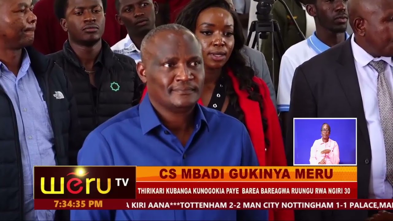 CS MBADI GUKINYA MERU
