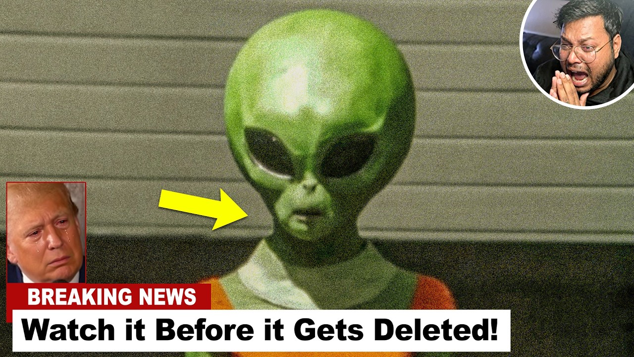 Aliens Caught on Camera‼️😨 Alien Footage Leaked From Area 51...