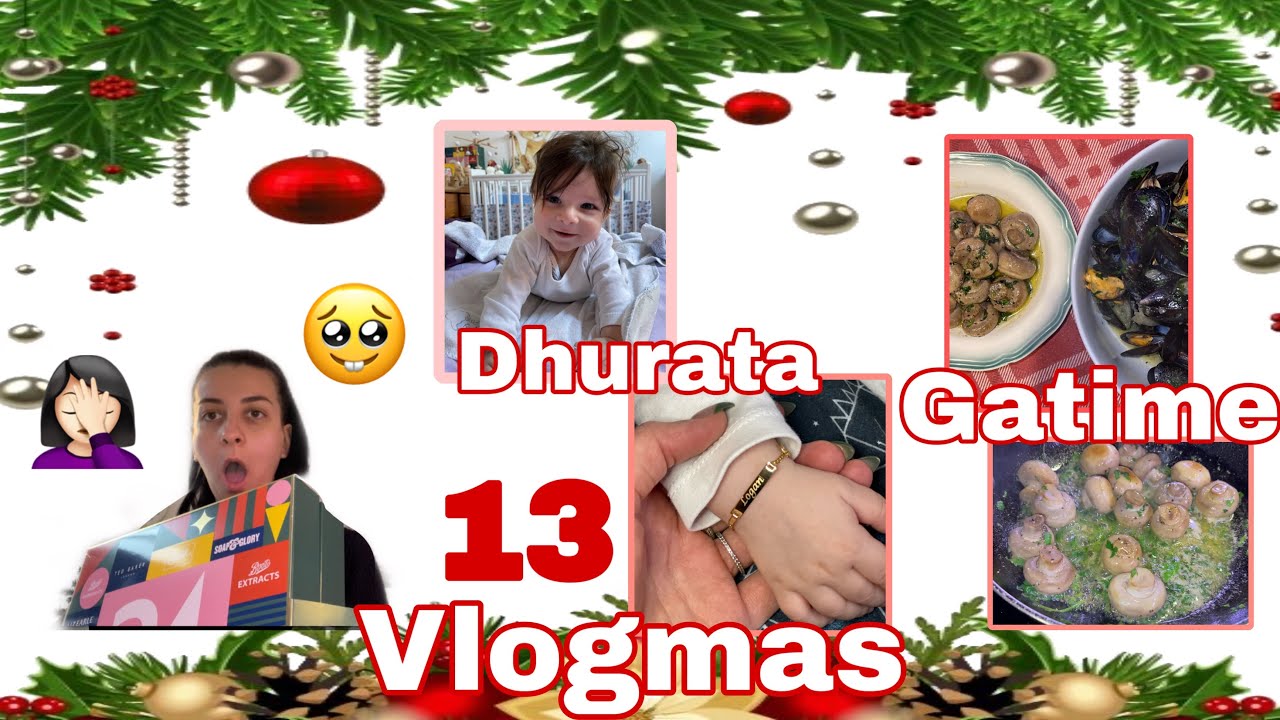VLOGMAS 2022🎄// Midhje e kerpudha nga Albani 👨🏻‍🍳 /Nuk thone kot 13-ta ters🤦🏻‍♀️