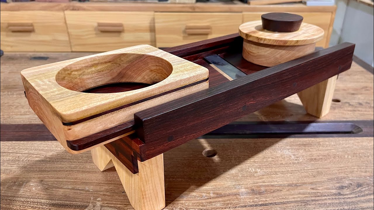 A Ideia Mais Brilhante que já Tive Uma Engenhoca Incrível de Madeira - A Perfect Wooden Contraption