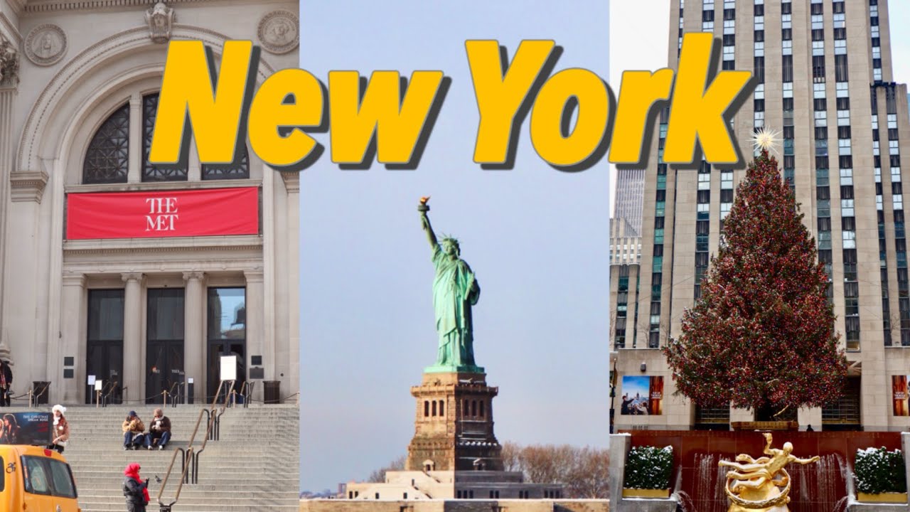 ニューヨーク一人旅Vlog☃️🇺🇸｜フライト大遅延から始まった初NY