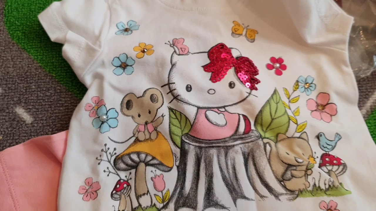 Покупки детской одежды и обуви для девочки 8 месяцев -1 год