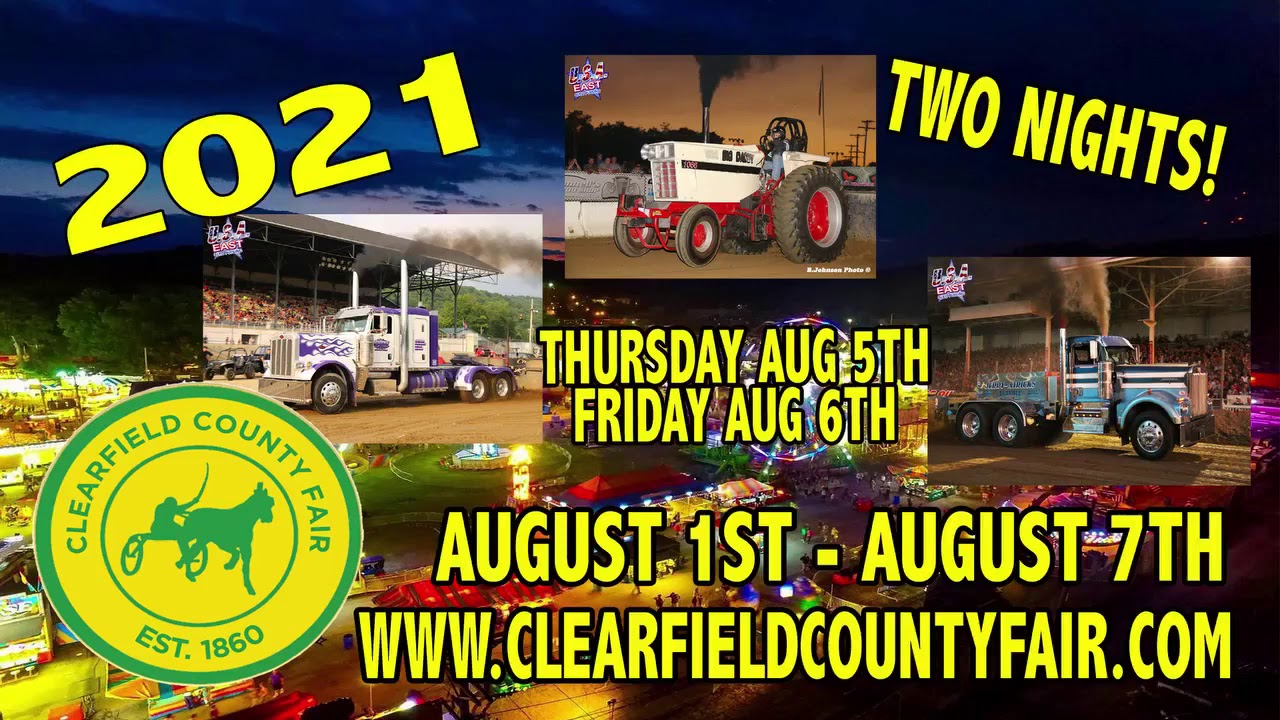 2021 Clearfield County Fair Announcement