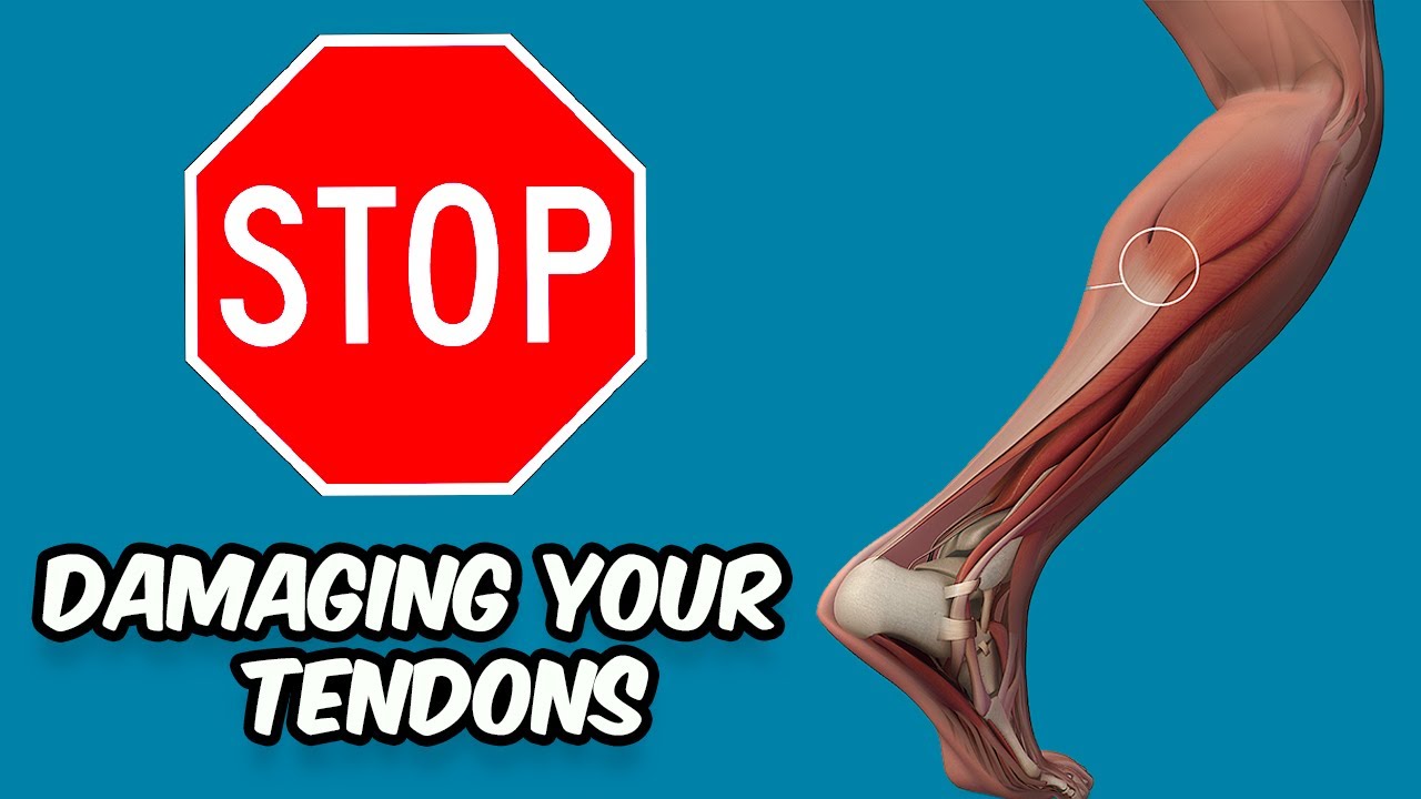 TOP 3 TENDON MISTAKES - DON'T DO THESE!!! | ACHILLES TENDON PAIN RELIEF