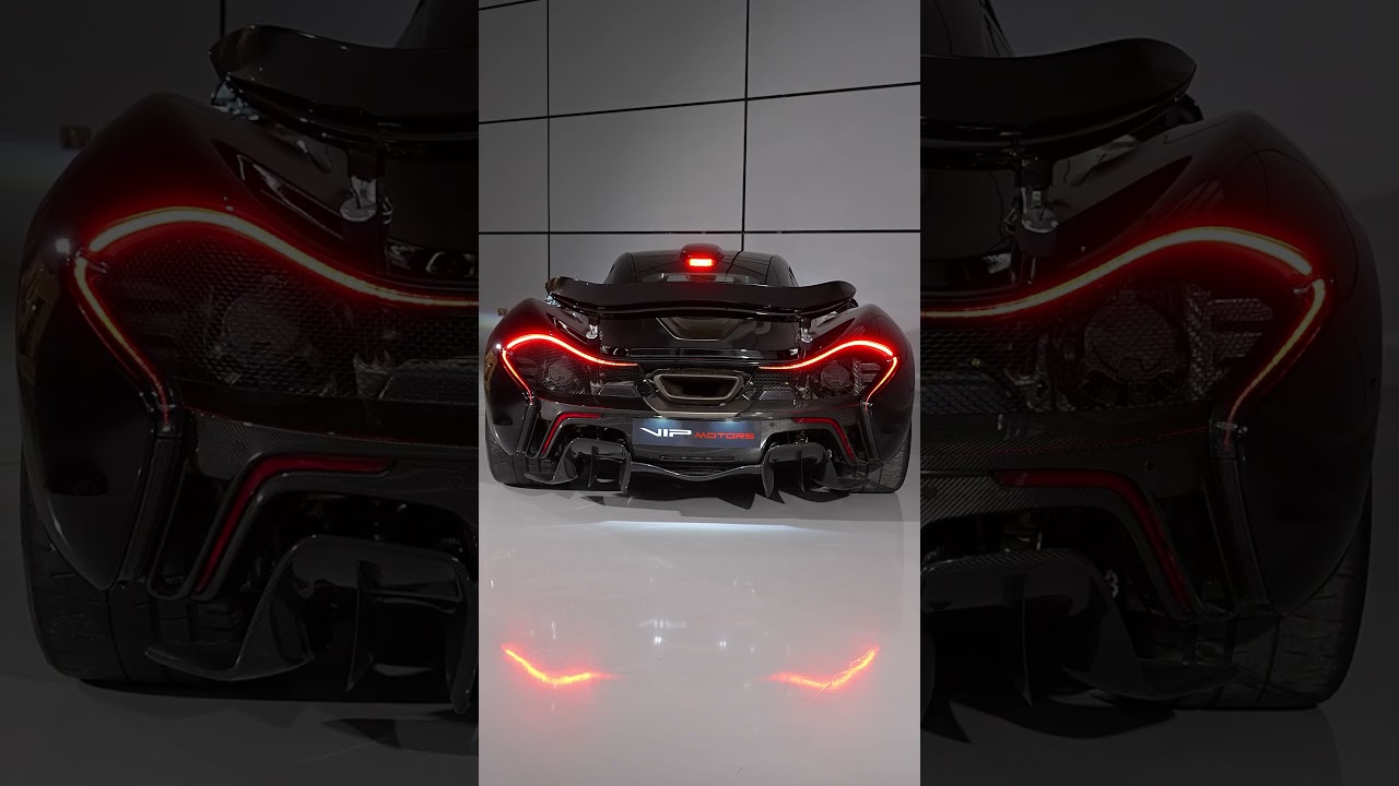 ASMR of Mclaren P1 (limited edition 1 of 375)