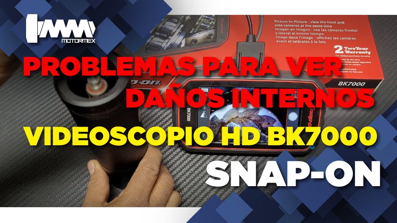 VIDEOSCOPIO SNAPON BK7000 | MOTORMEX