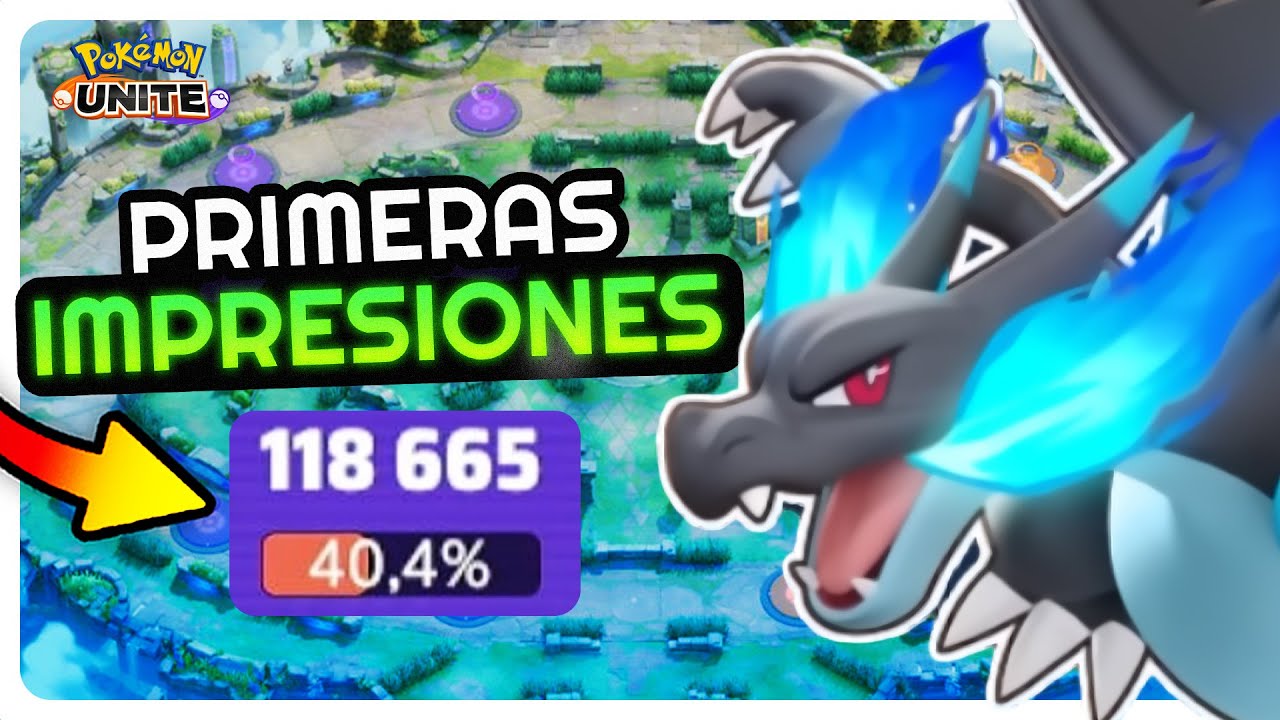 🔥 MEGA CHARIZARD X por PRIMERA VEZ 😳 ¡ESTÁ ROTÍSIMO! | Pokémon Unite
