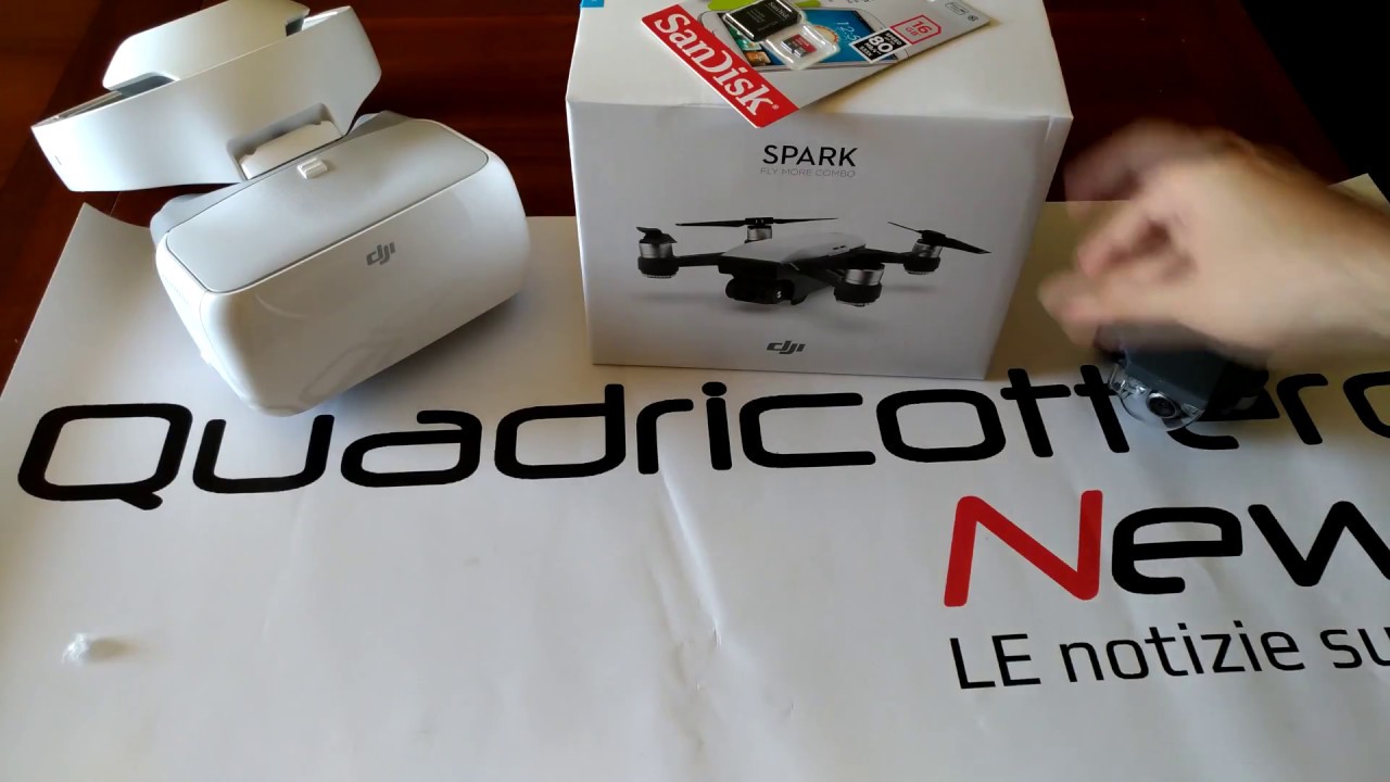 DJI Spark Fly More Combo Unboxing