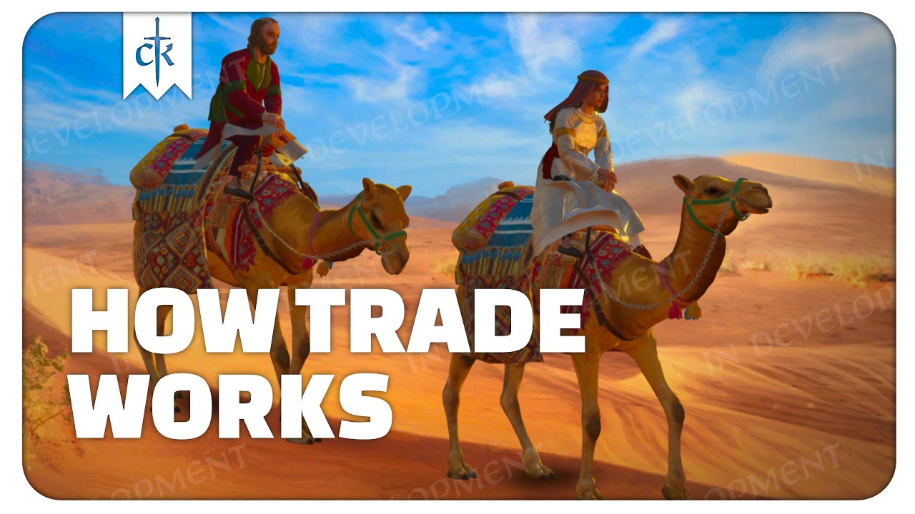 How Trade (And Roads!) Will Work In Crusader Kings 3
