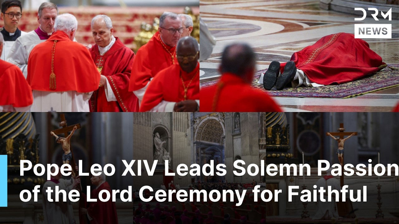 FULL: Pope Leo XIV Leads &ldquo;Passion of the Lord&rdquo; Service at St. Peter&rsquo;s Basilica on Good Friday | AK1N
