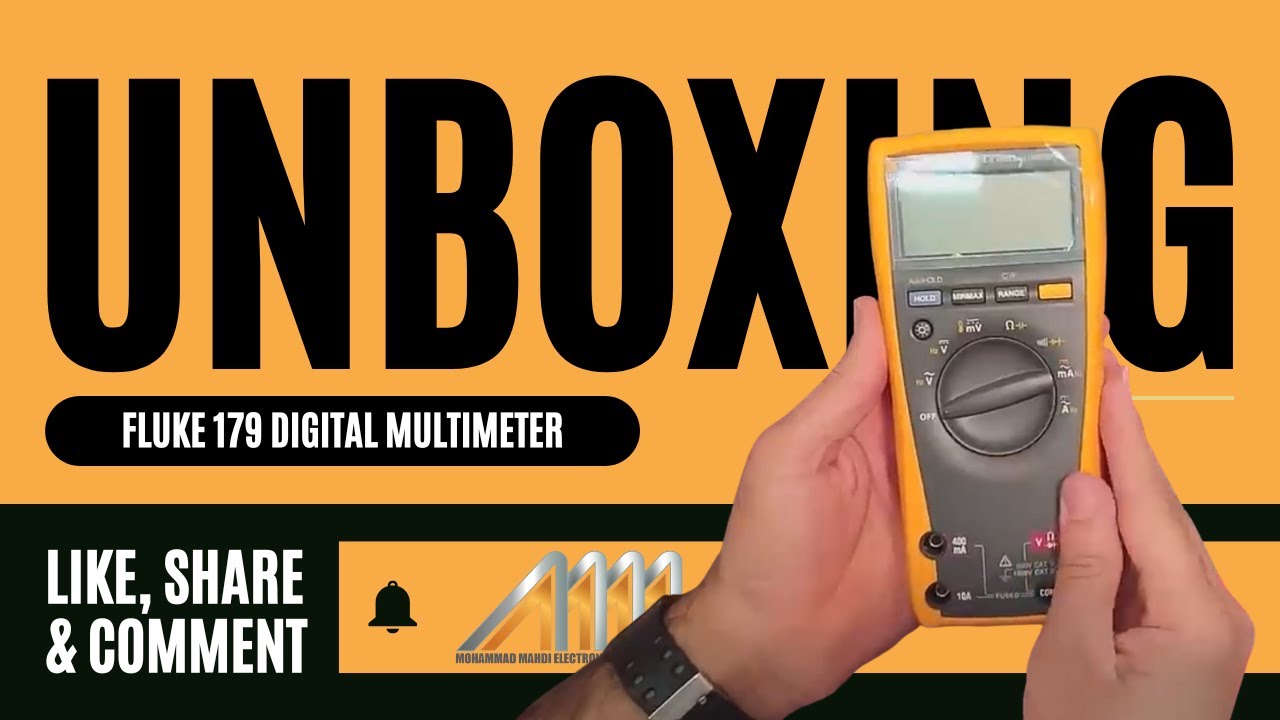🔧Unboxing the Fluke 179 Digital Multimeter: The Ultimate Tool for Precise Electrical Measurements 🛠️