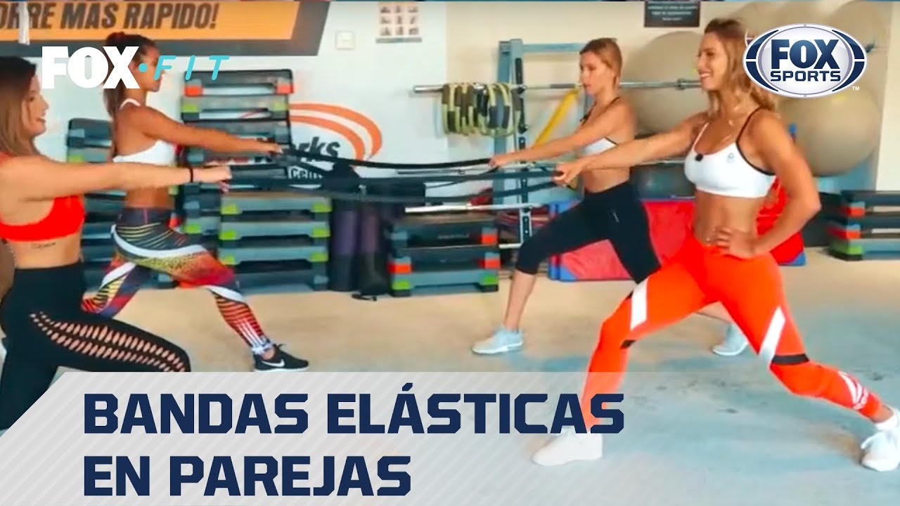 FOX Fit con Lucila Vit: Entrenamiento en parejas con bandas elásticas
