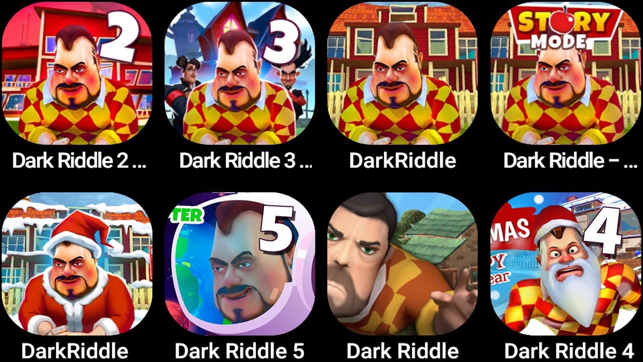 Dark Riddle 2 - Mars,Dark Riddle 3 - Strange Hill,Dark Riddle,Dark Riddle - Story mode...