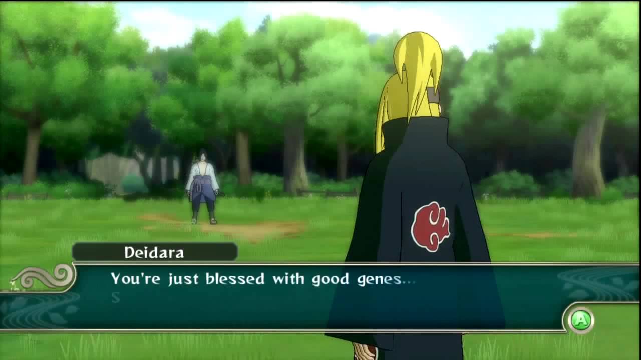Naruto: Ultimate Ninja Storm 2 - Sasuke v Deidara (English) HD