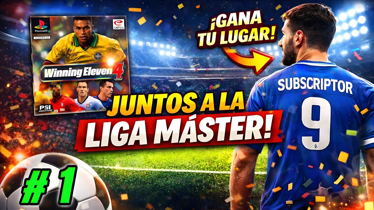 ⚽ Tu Jugador en mi Equipo | Liga Máster WE4 PS1 | EP.1