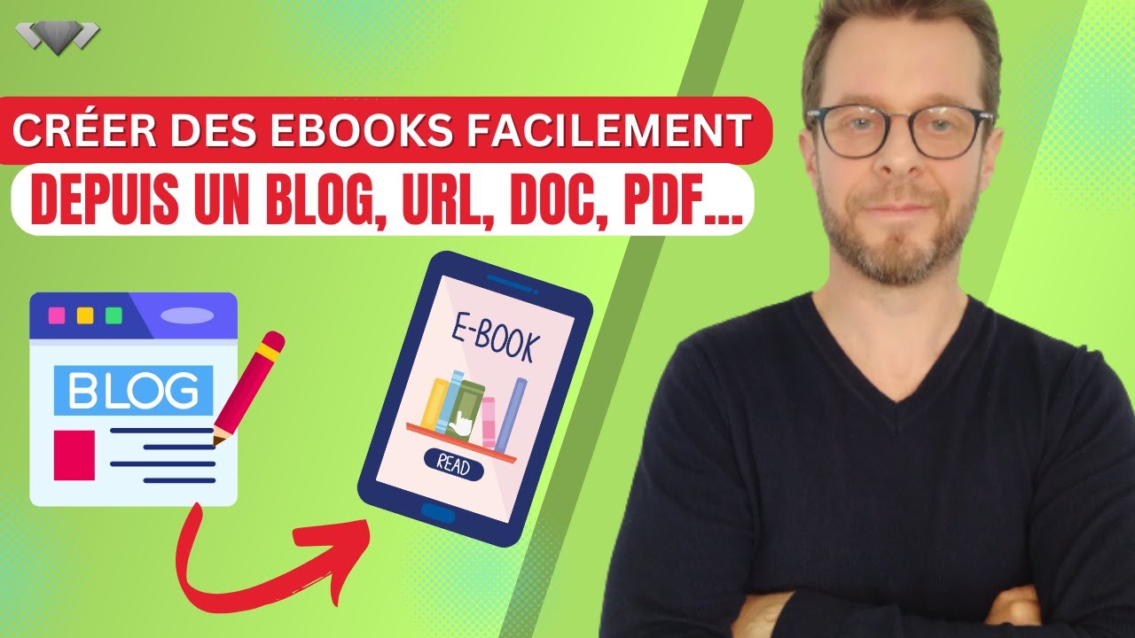 🌈 Comment CRÉER UN EBOOK à partir d'un blog, URL, podcast, Doc... (avec Designrr)