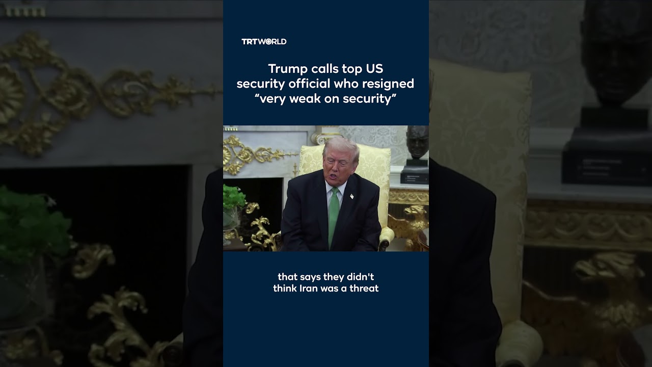 Трамп назвал высокопоставленного американского чиновника по вопросам безопасности, подавшего в от...