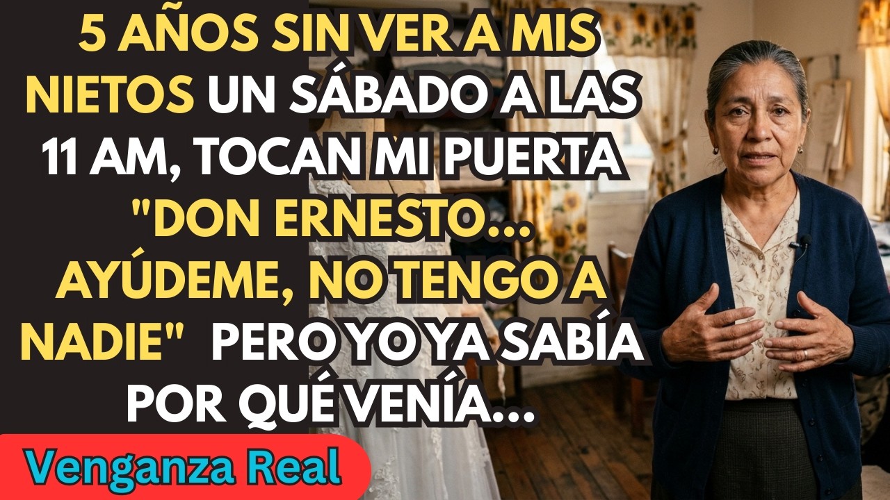Mi nuera llegó llorando “Don Ernesto, ayúdeme” yo solo la miré, porque llevaba 3 años esperando esto