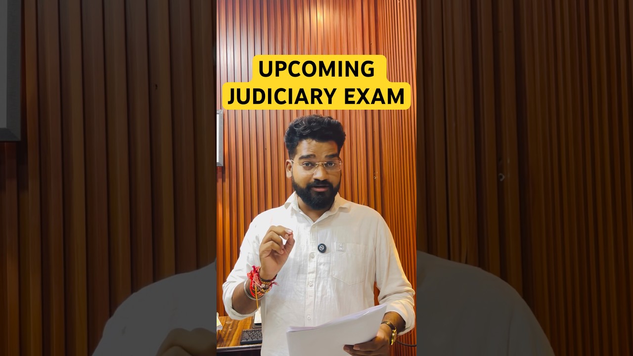 UPCOMING JUDICIALLY EXAM 2026-26 #targetforiq #judiciaryexam  #upapo