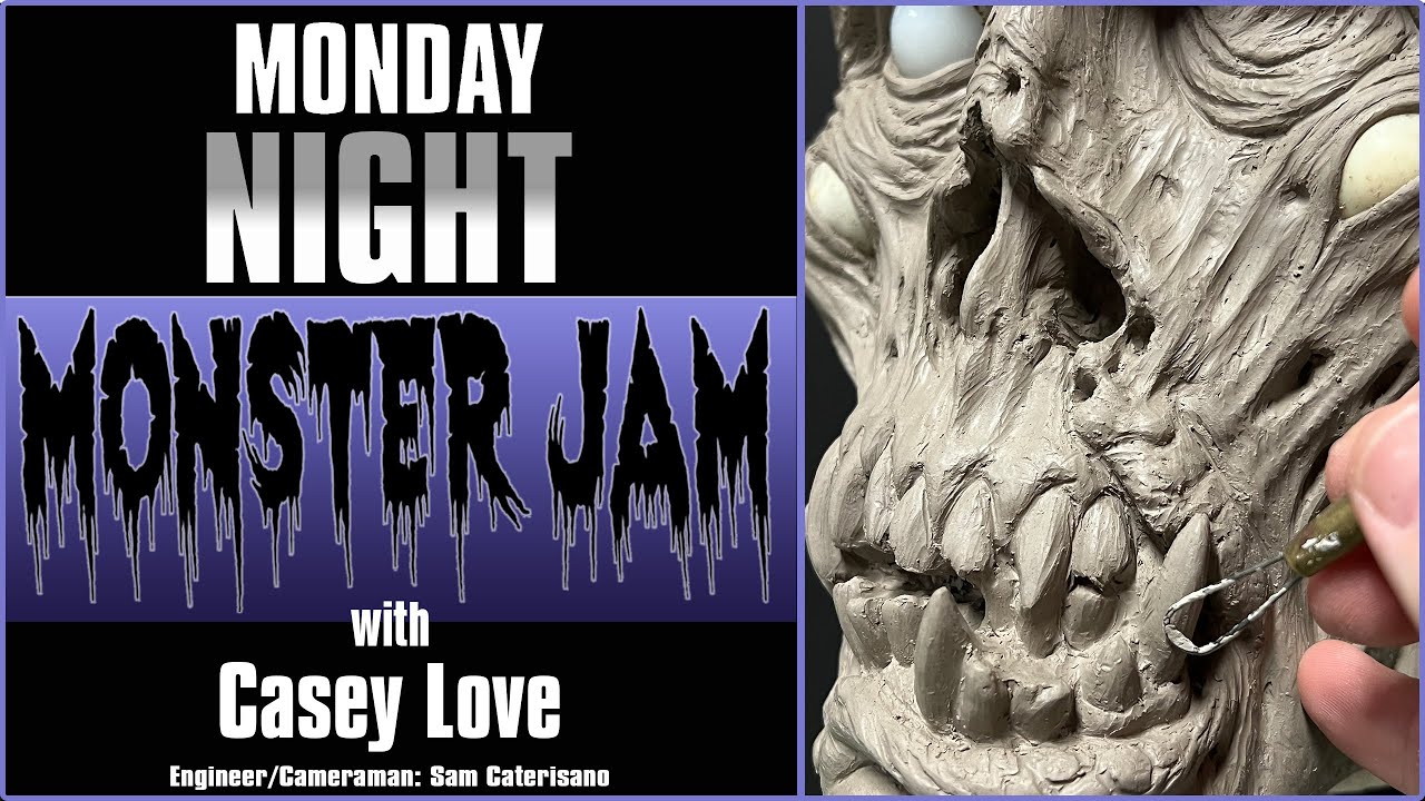Monday Night Monster Jam {Sculpting Masks Pt.2} -Episode #19