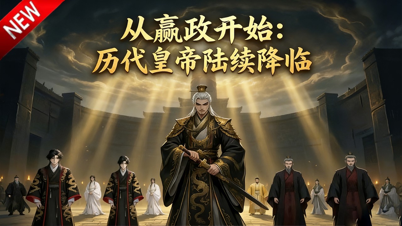 💥【新番上线】社畜误入围城，每天解锁不同历史名场面，和帝王将相疯狂唠嗑！《从嬴政开始：历代皇帝陆续降临》全集 Multi SUB #热血 #漫剧 #动漫魔女
