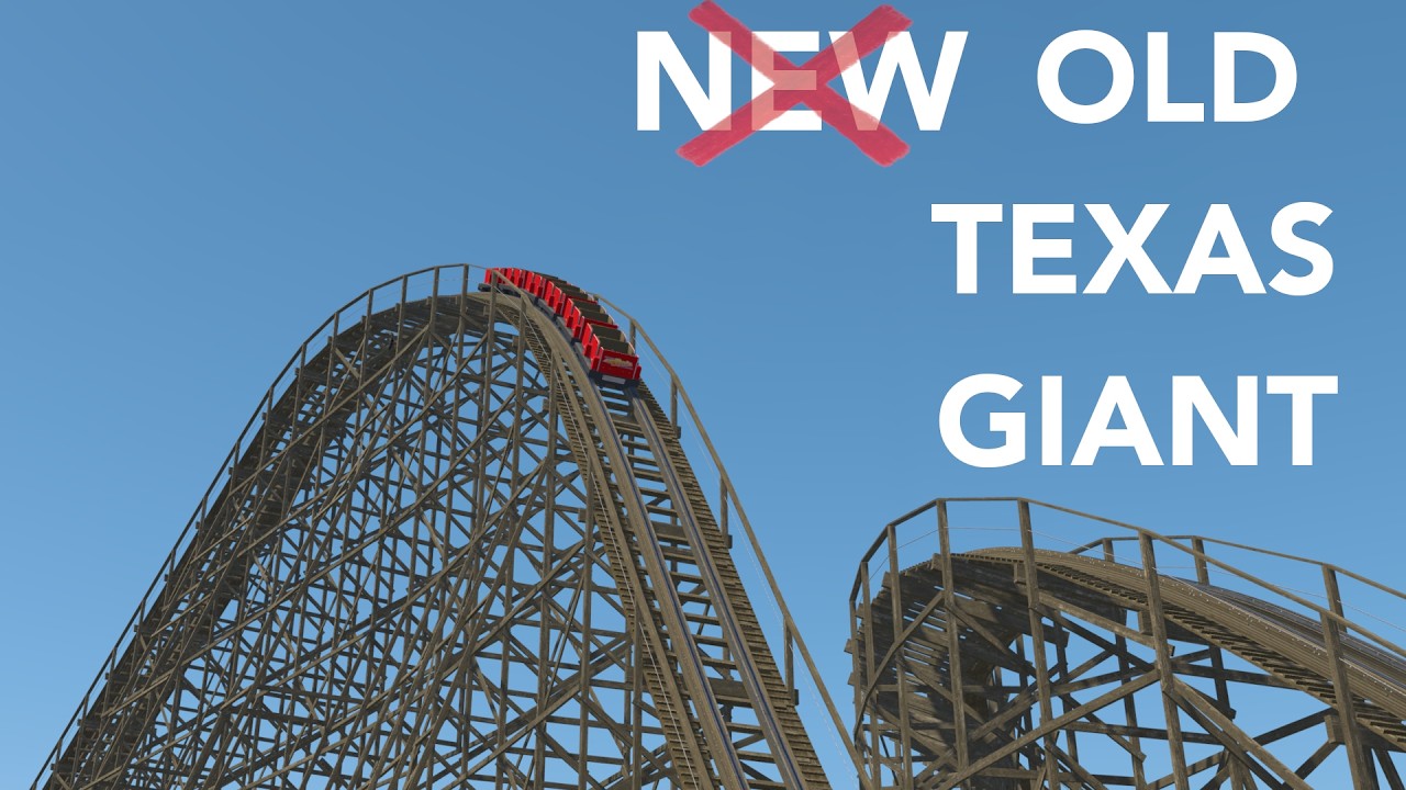Original Texas Giant POV - NoLimits 2 Recreation