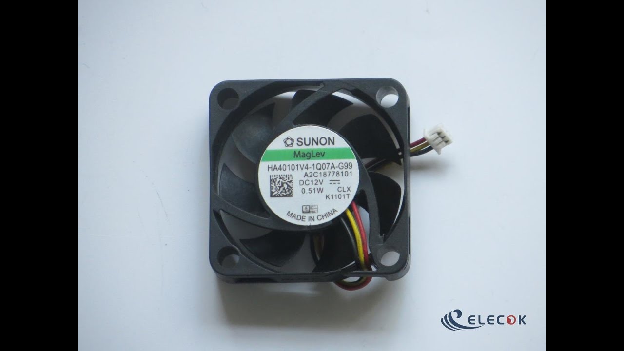 HA40101V4-1Q07A-G99 12V 0.51W 3wires Cooling Fan